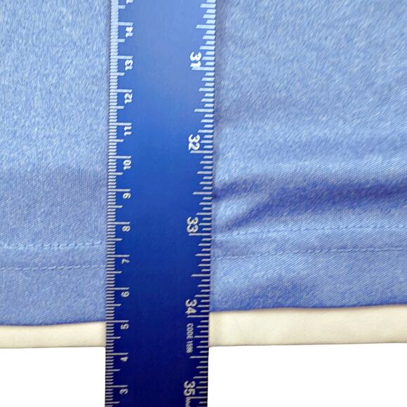 Reebok Golf Blue Polo 5XLT Big & Tall 100% Polyester Lightweight Breathable Soft - Picture 9 of 9